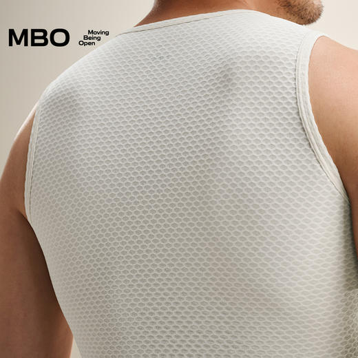 MBO男子短袖打底衫CLB32A云感无袖打底衫25年夏季新款(经销商专拍链接，非经销商拍单不发货) 商品图7