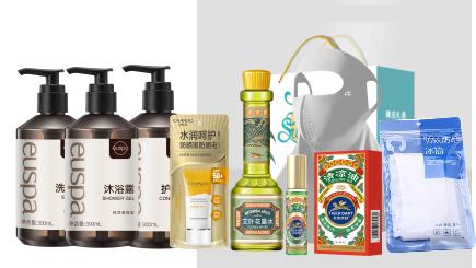 自然堂洗护防晒套装 商品图0