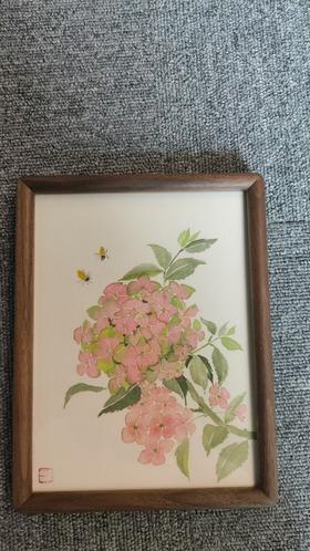 催静伊  花卉一（17*23）