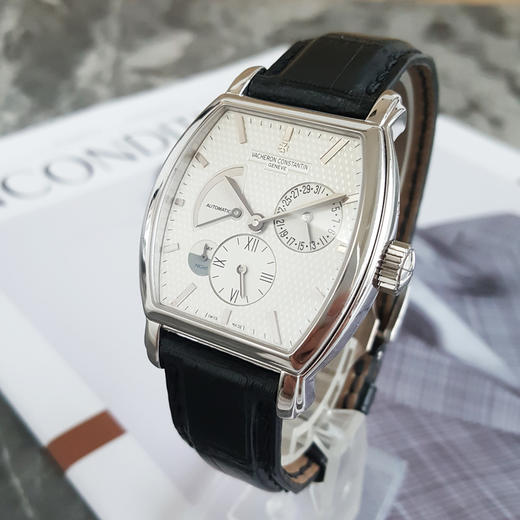 【9新】VACHERON CONSTANTIN 江诗丹顿马耳他系列 47400/000G-9100自动机械机芯36*48mm（含表耳 男款）080625JJ22 商品图1