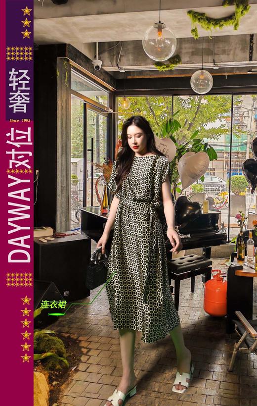 集拉米卡SQLK06_真丝裙_ZK 商品图0