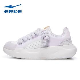 鸿星尔克绵羊鞋女夏季轻便透气滑板鞋软底休闲鞋12125201006