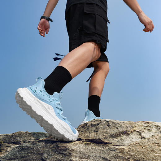 【整鞋轻量化 行走0负担】简届灵境溯溪鞋  脚感软弹 轻便橡塑 商品图10