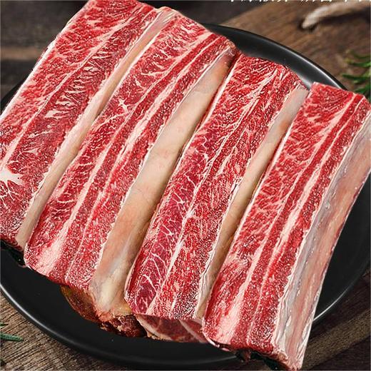 内蒙四肋牛排 | 草原散养 原切牛肋排 肥瘦相间肉质鲜嫩 奶香味十足 营养丰富味美无膻 商品图1