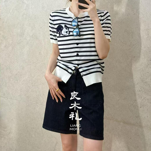 【现货】良木礼牛仔五分裤（2655101） 商品图0