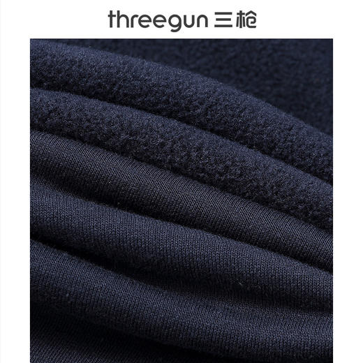 Threegun三枪 超粒绒圆领长袖女衫-23984A011 商品图4