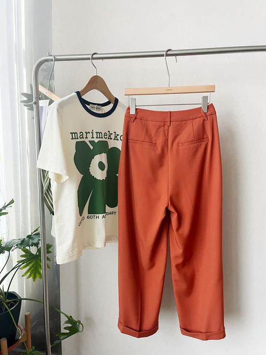 【体验款】噢蜜ooomeooo时髦卷边裤“买一送一” 商品图5