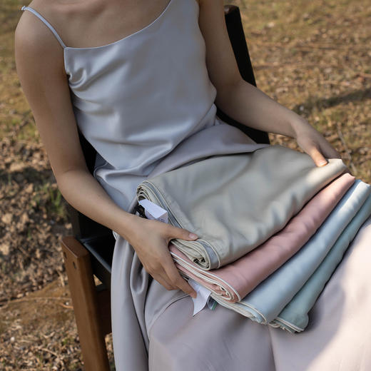 自然醒60支奥地利进口兰精天丝夏凉盖毯HS 商品图2