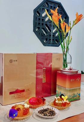 《中粮-中茶》千山系列之滇红金针云南红茶180g盒装 中粮茶叶