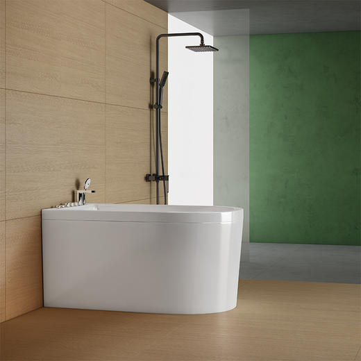 帝王洁具浴缸家用小户型全亚克力迷你缸 商品图0