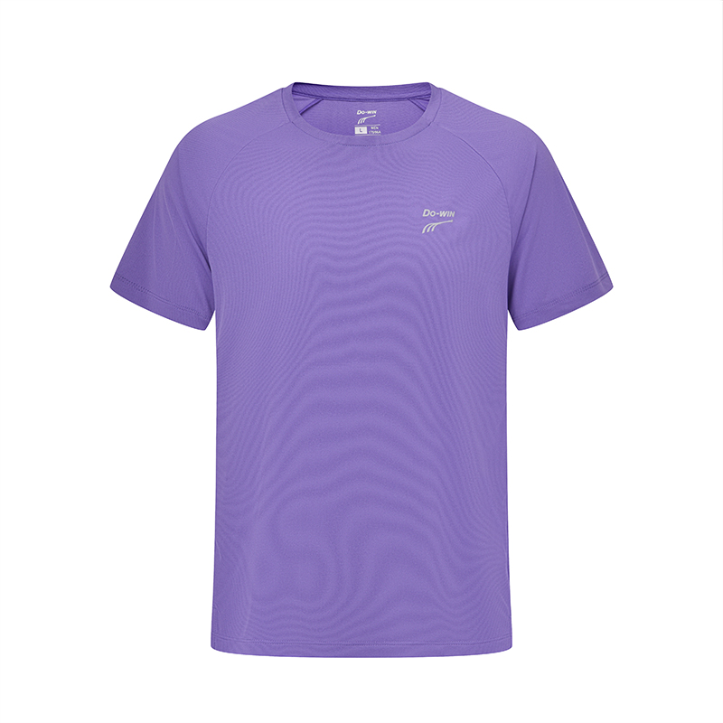 多威圆领衫男夏季新款运动短袖女透气运动服柔软T恤2252006