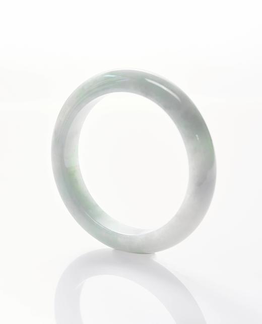 伽罗JALO A货翡翠手镯SGE07171 商品图0