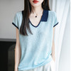 小众不撞款翻领打底衫女2025初夏穿搭新款上衣今年流行的爆款小衫 商品缩略图9