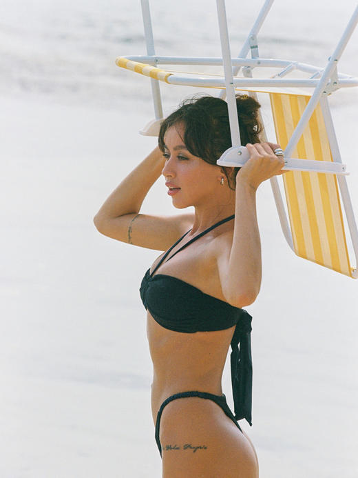 HAI｜51201 Ruched Bikini SET [粼粼 抹胸分体泳衣] 商品图4