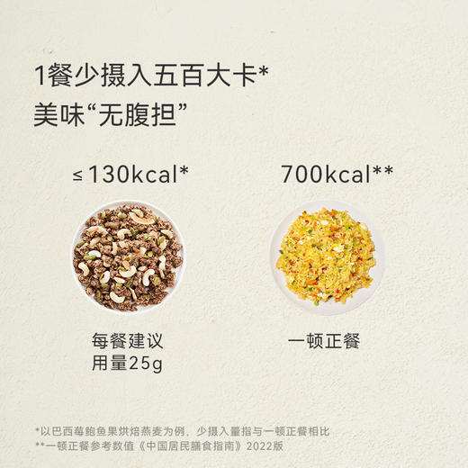 OH MyFood烘焙燕麦片坚果酸奶碗代餐即食 商品图3