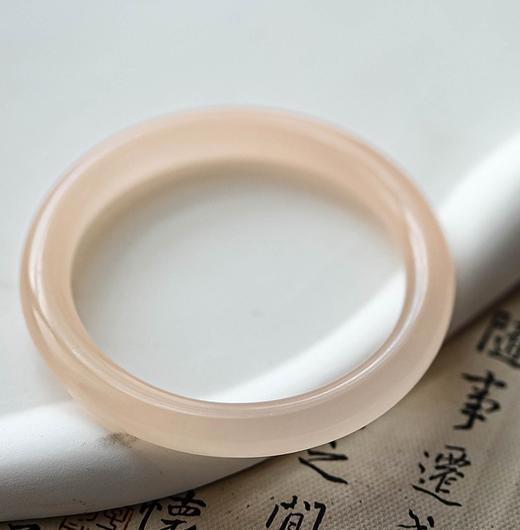 送玛瑙耳钉，颜色随机【BAOGANDI宝梵迪 纯阿富汗玉手镯纯天然藕粉手镯】晶莹剔透 冰透如水 商品图5