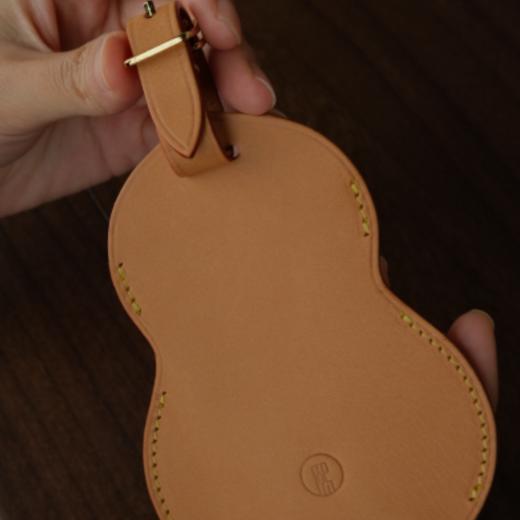 熙上CICICHEUNG 纯皮制葫芦形卡包卡套行李牌 新中式国潮 商品图7