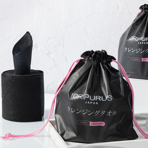 奥朴兰诗 黑珍珠 备长炭洁面巾60抽 6976853260554 商品图3