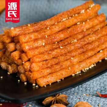 源氏 辣条 大辣棒90g/袋 网红休闲零食小吃 办公室宿舍素食手撕香辣棒 商品图2