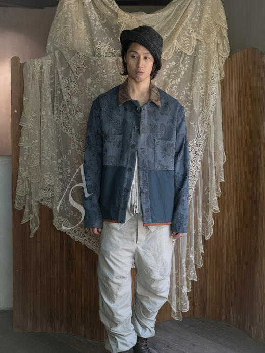 By Walid  深灰色古布刺子渔夫帽 商品图0