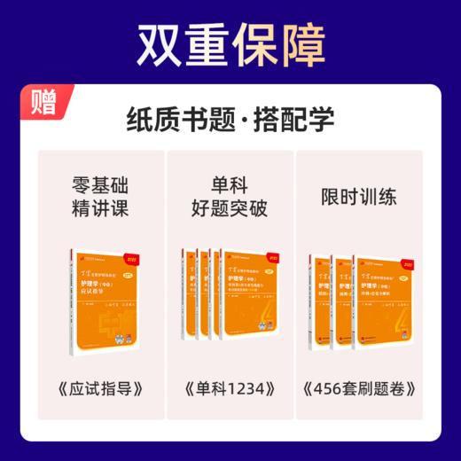 2026年丁震原军医版 368护理学（中级）主管护师无忧畅听班 网课 商品图5