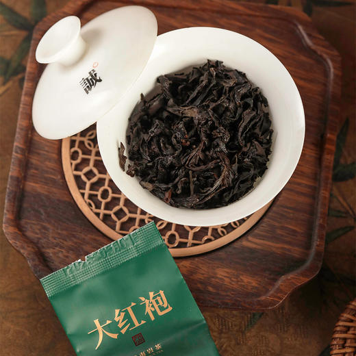 【武夷山莲花峰大红袍221g】26包/盒 汤感醇厚 香气持久 有馥郁的兰花香气 一年只采春茶 商品图6
