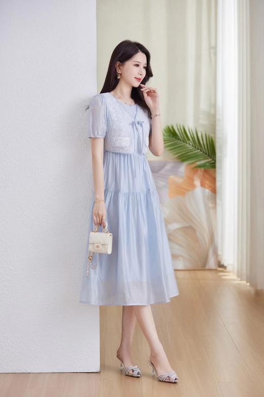 ELLA JADE 法式小清新甜美假两件连衣裙 20525 商品图3