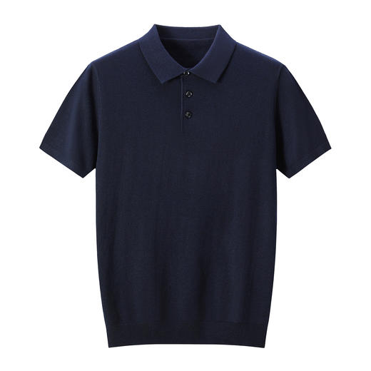 男款短袖暗门襟T恤 商品图0