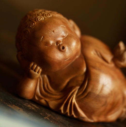 【青山特惠】老山檀香 | 卧佛 · 香插 摆件 b19 商品图6