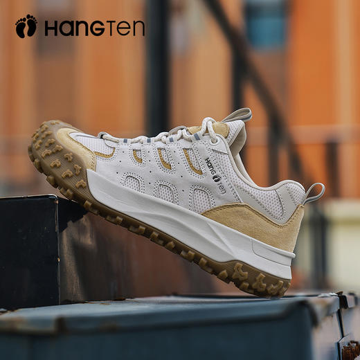HANGTEN欢腾女防撞鞋头户外透气防滑厚底登山运动鞋W5282941DD 商品图4
