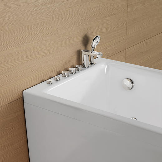 帝王洁具浴缸家用小户型全亚克力迷你缸 商品图1