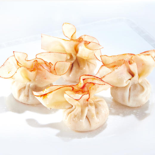 纯极鱼恋花虾仁馅和蟹黄虾仁馅花开富贵形鱼泥皮福袋 商品图6