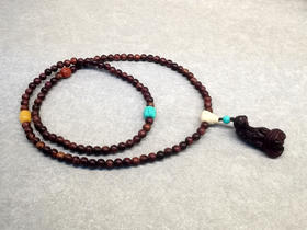 海南黄花梨手串0.6×108