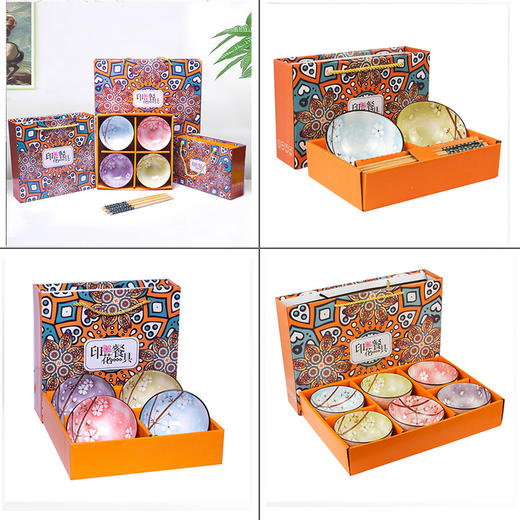 【清仓！日式陶瓷礼盒，精致碗筷套装✨】让每一餐都充满仪式感！日式陶瓷碗筷礼盒 家用餐具套装 送礼套装礼盒 商品图7