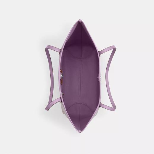 Coach 新款花朵印花敞口托特包 商品图3
