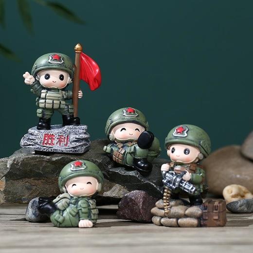 【Q萌手办摆件】家居摆件树脂笔筒装饰品创意礼品小公仔ph 商品图3