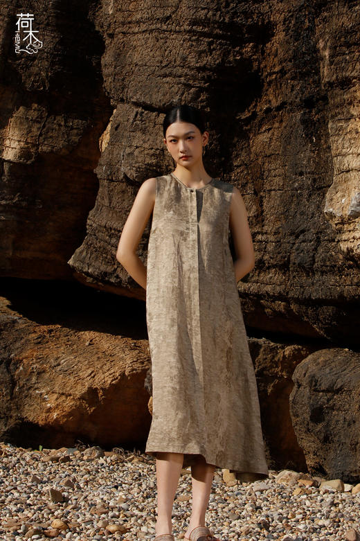 荷木HEMU丨沐芍·长马甲 商品图0