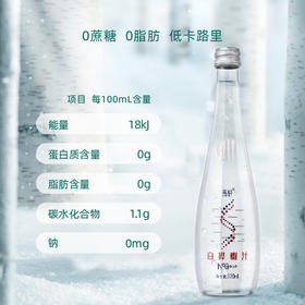 嘉桦白桦树汁原液饮品NFC原汁天然植物饮料0脂低卡0蔗糖320ML*6瓶
