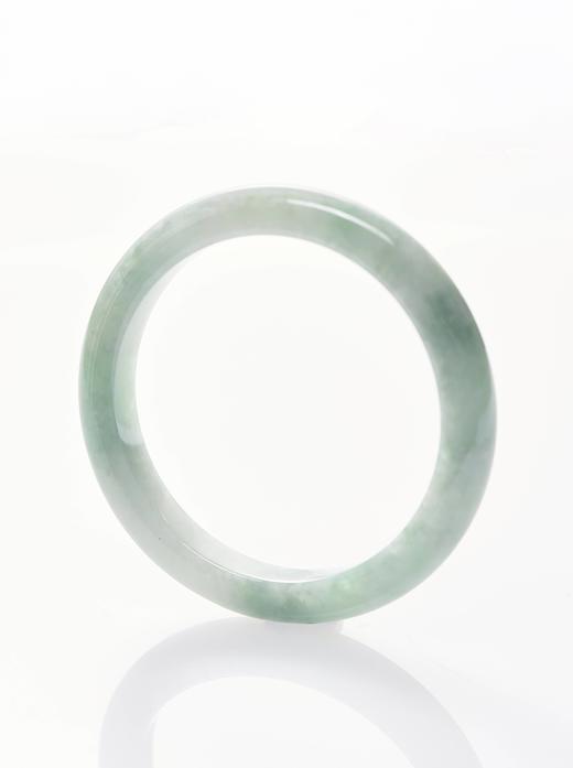 伽罗JALO A货翡翠手镯SGE07157 商品图0