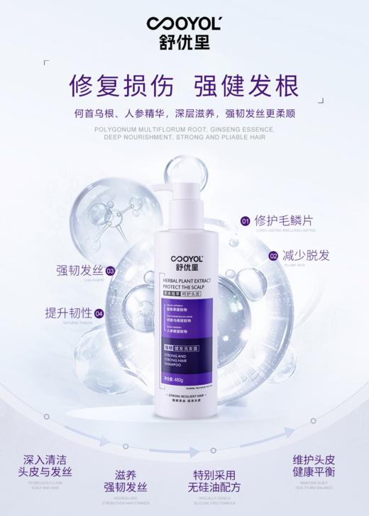 舒优里专业洗护健康轻头皮头皮护理洗发水 商品图1