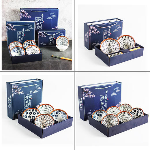 【清仓！日式陶瓷礼盒，精致碗筷套装✨】让每一餐都充满仪式感！日式陶瓷碗筷礼盒 家用餐具套装 送礼套装礼盒 商品图9