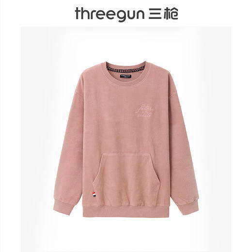 Threegun三枪 超粒绒圆领长袖女衫-23984A011 商品图10
