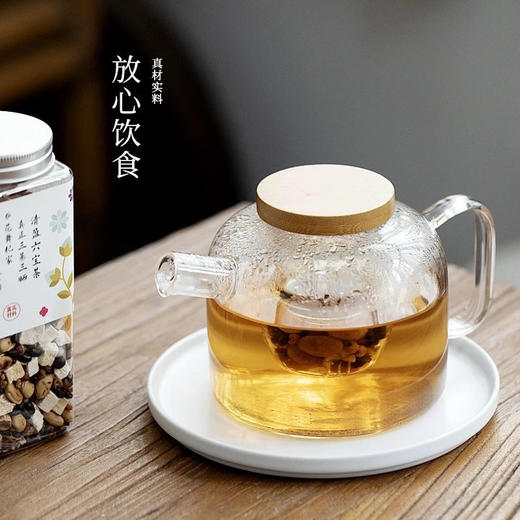 六宝茶（赤小豆、薏米、芡实、茯苓、山药、白扁豆）三蒸三晒一翻炒 商品图1