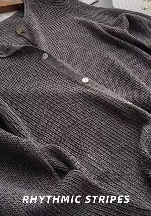 臣禾	【天丝空调小衫】亚麻天丝插肩袖针织开衫防晒衫短外套	JZ252090275 商品图4