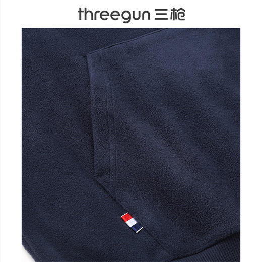 Threegun三枪 超粒绒圆领长袖女衫-23984A011 商品图3