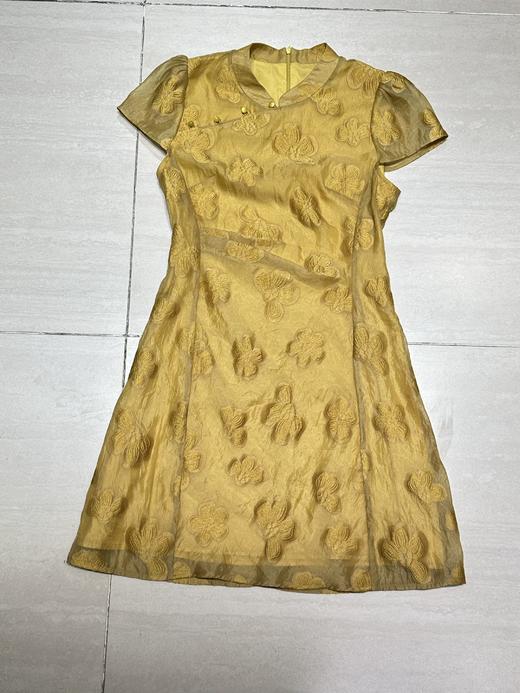 【门店同款】ENJOY夏季云敛-“鸾衿折桂”花辰夕月中式旗袍 162993261 商品图3