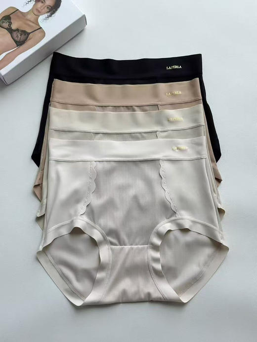 Laperla琉璃·锦 中腰蚕丝包臀内裤 （一合4条装）不可选色❗️ 商品图2