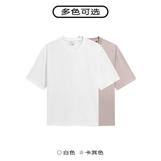 GXG男装 多色图案绣花短袖T恤 24年夏季热卖G24X442026 商品图2