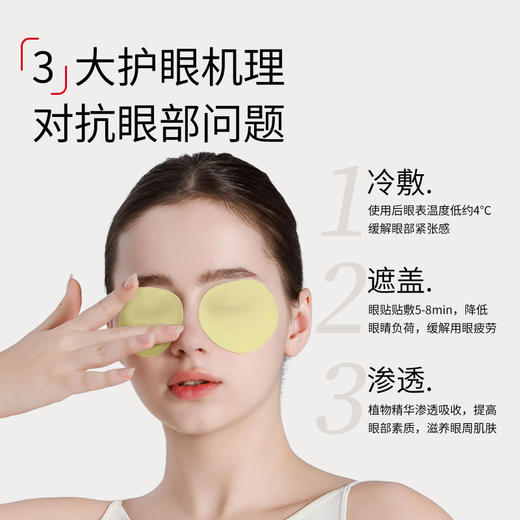 元气地带叶黄素护眼冷敷眼膜 商品图1