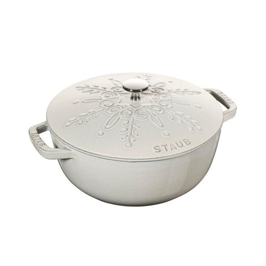 【柏联B1】双立人staub珐宝小雏菊系列铸铁锅家用炖锅（满2000元包邮） 商品图0